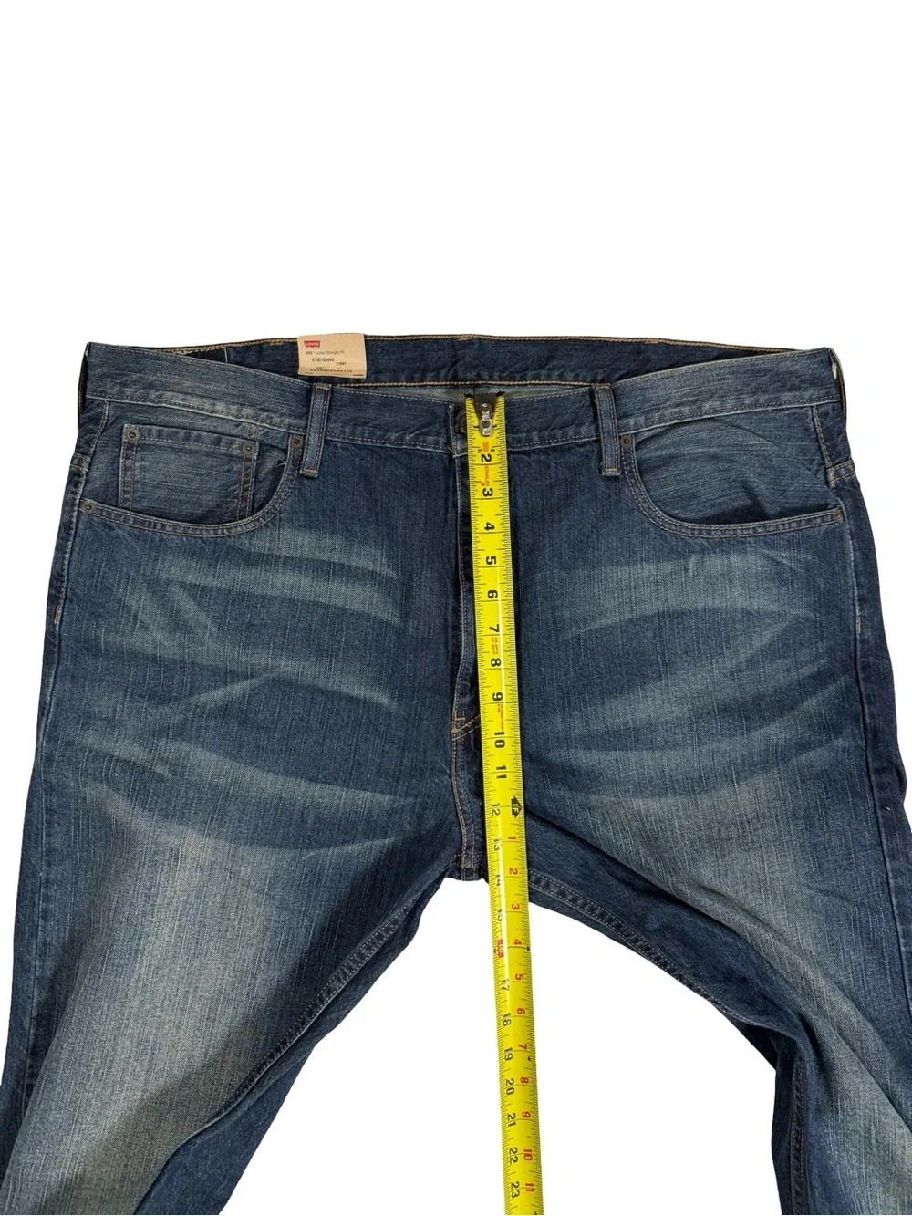 Levi’s 569 Loose Straight Jeans 42x32 Medium Wash Skater Cotton Denim Casual NWT